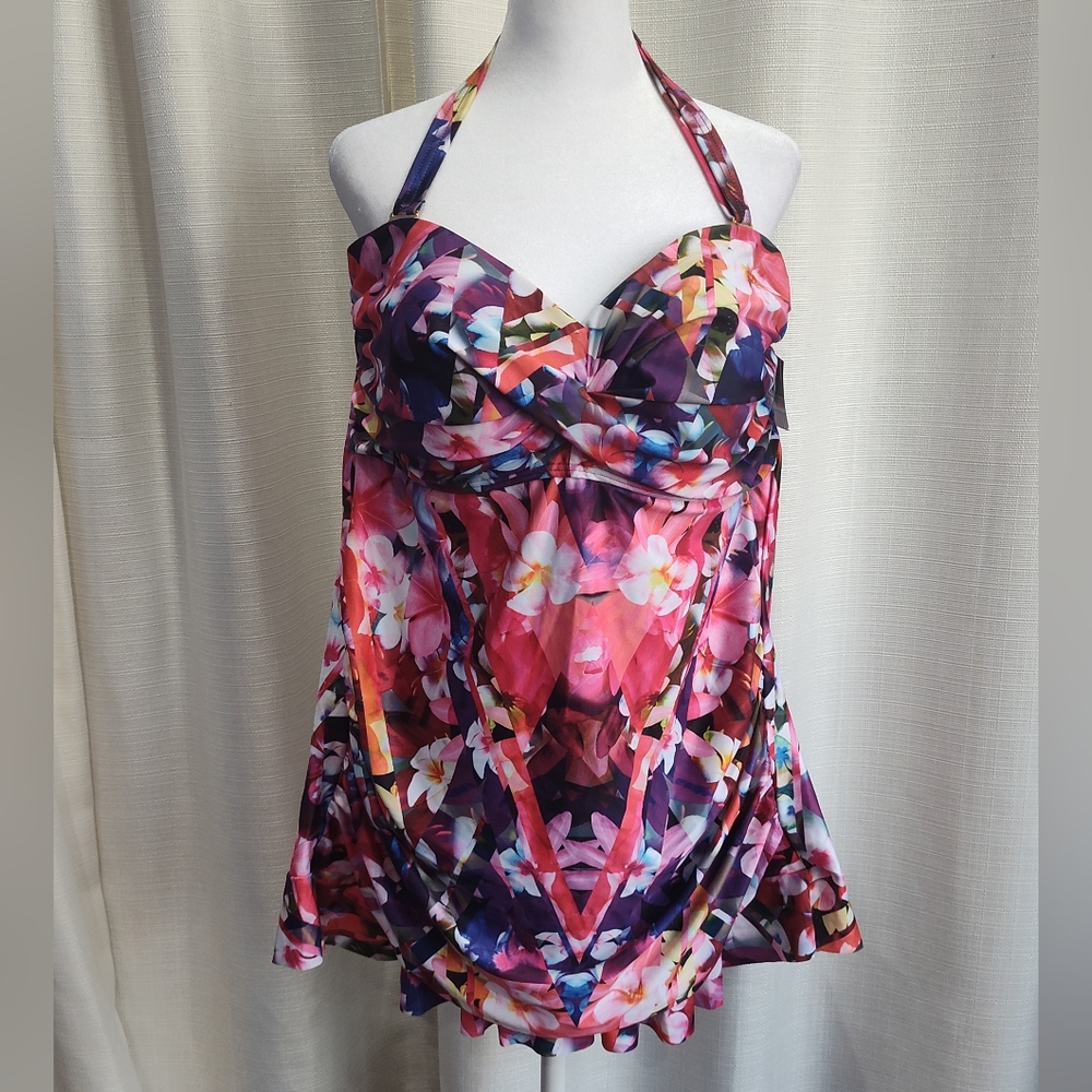 NWT Floral Multicolor Swimsuit